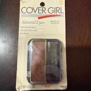 Cover‎ Girl Natural Eyes Breeze-On Shadow  Sunlit Brick 3  NOS Vtg RARE NEW